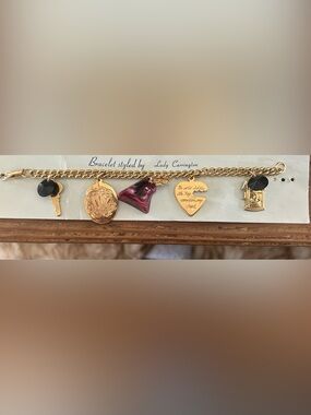Vintage Charm Bracelet designed by Lady Carrington